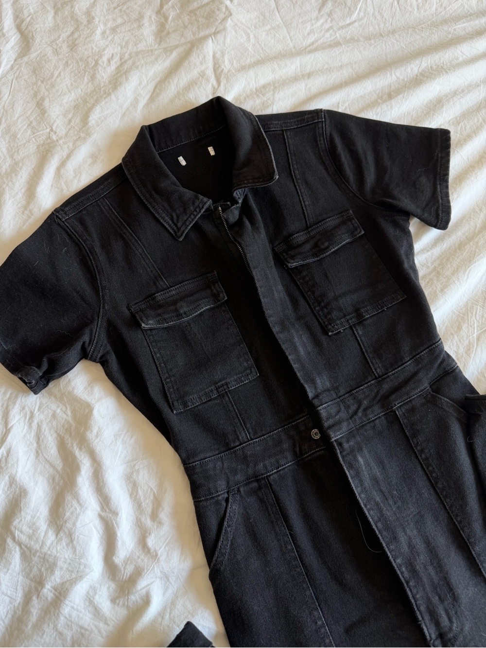 Good American Fit For Success Zippered Jumpsuit